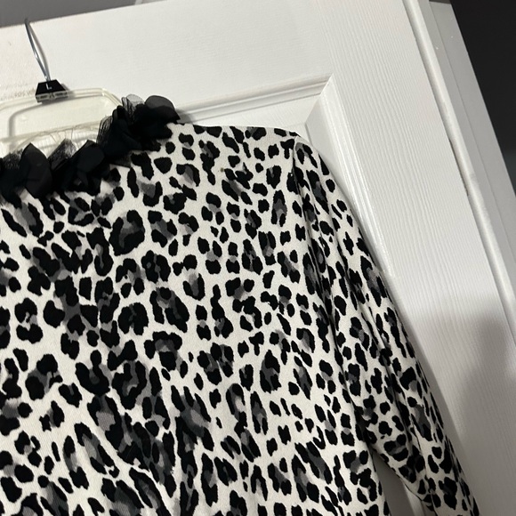 White House Black Market Animal Print Button Front Cardigan Sweater - Picture 14 of 16